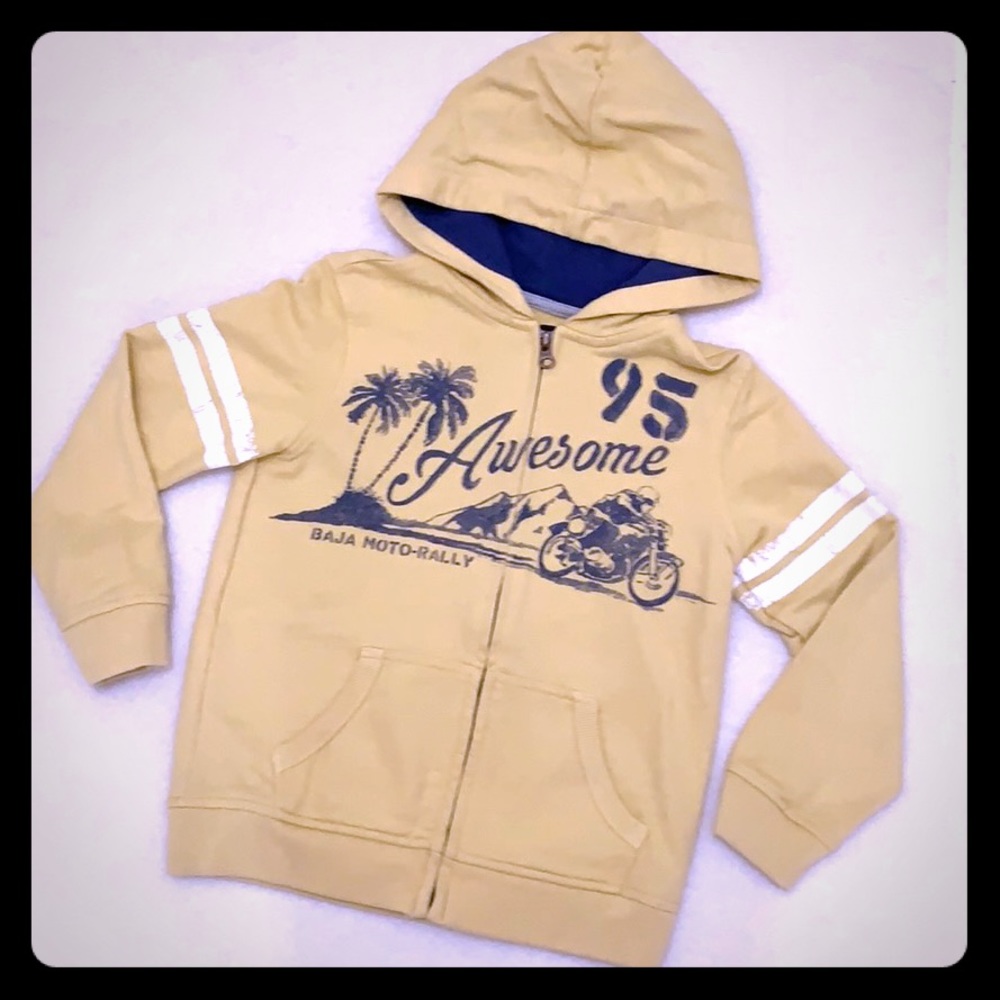 Boys Zip Up Hoodie Size 6